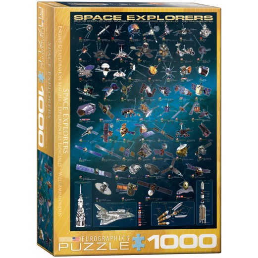 Puzzle Space Explorers 1000pc